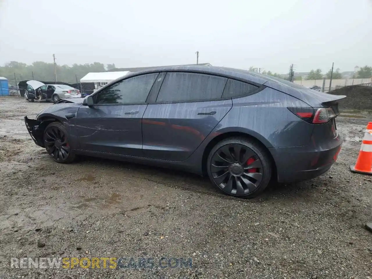2 Фотография поврежденного автомобиля 5YJ3E1EC3NF269478 TESLA MODEL 3 2022