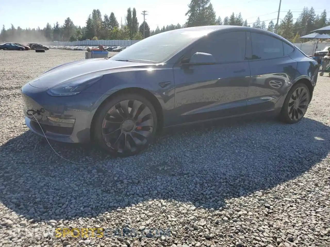 1 Photograph of a damaged car 5YJ3E1EC4NF260711 TESLA MODEL 3 2022