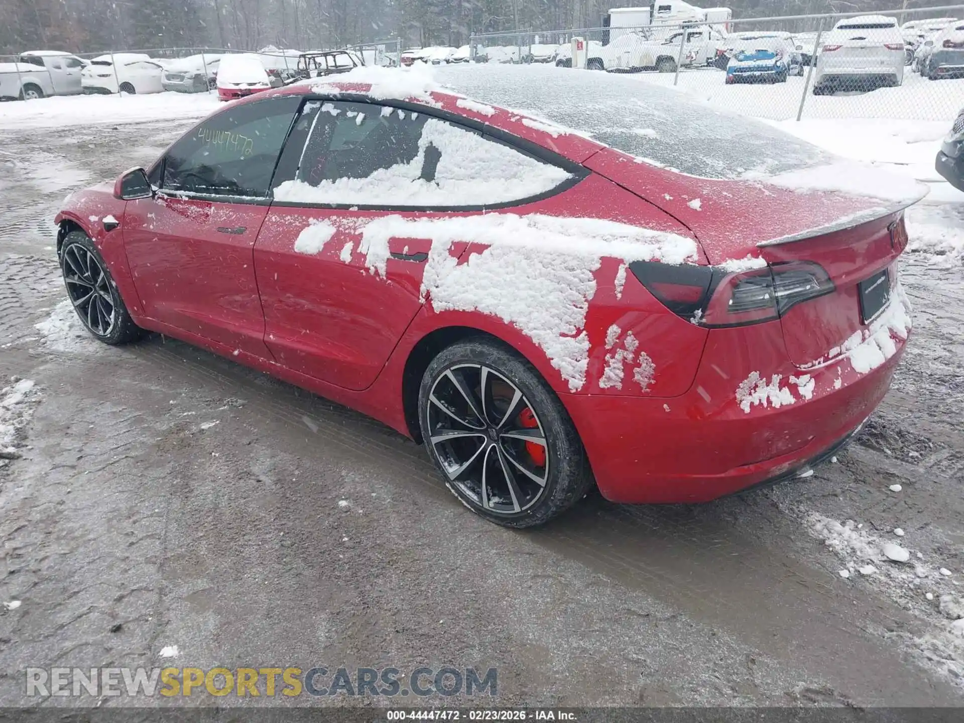 3 Фотография поврежденного автомобиля 5YJ3E1EC4NF307414 TESLA MODEL 3 2022