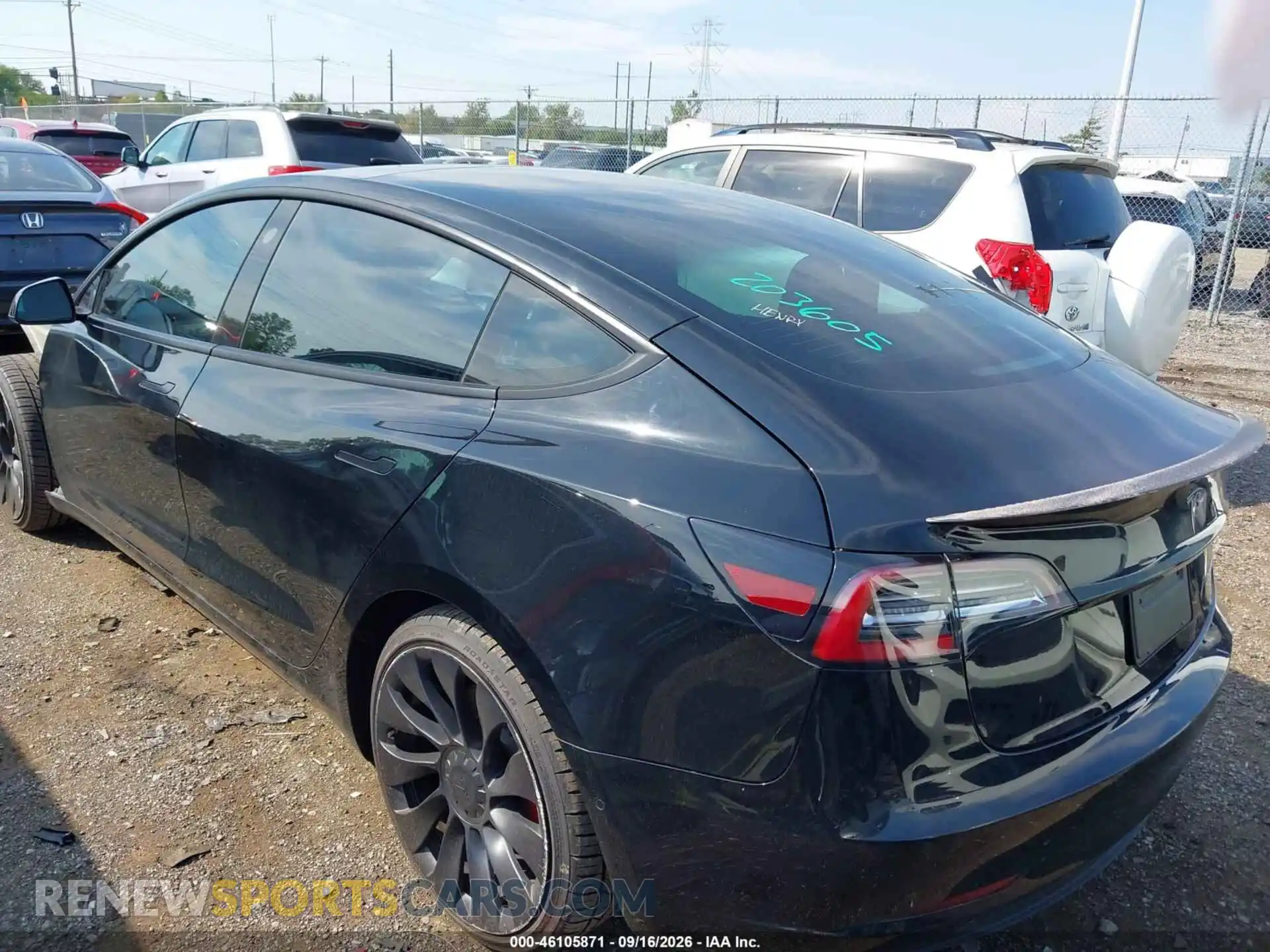 3 Фотография поврежденного автомобиля 5YJ3E1EC6NF203605 TESLA MODEL 3 2022