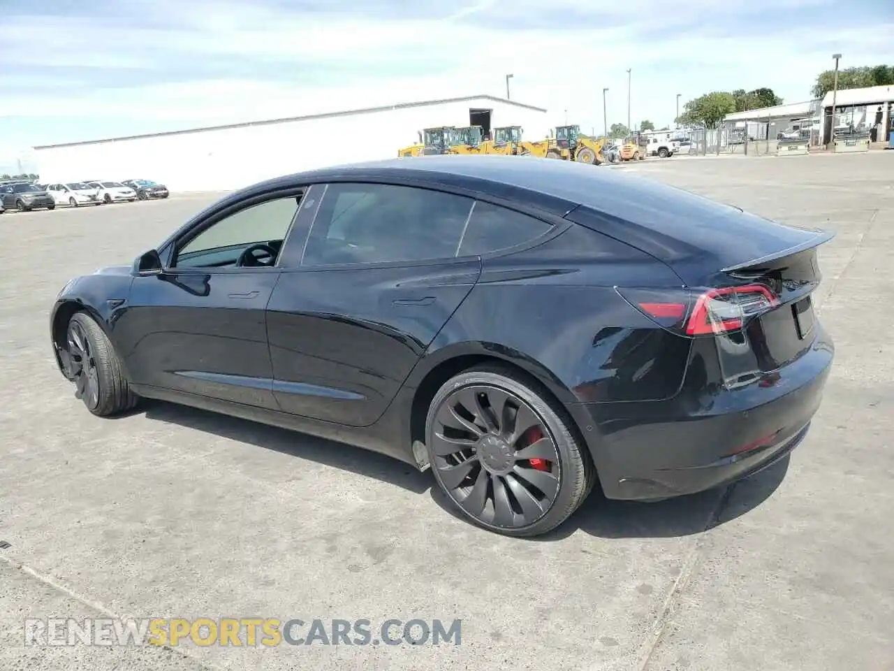 2 Photograph of a damaged car 5YJ3E1EC8NF270240 TESLA MODEL 3 2022