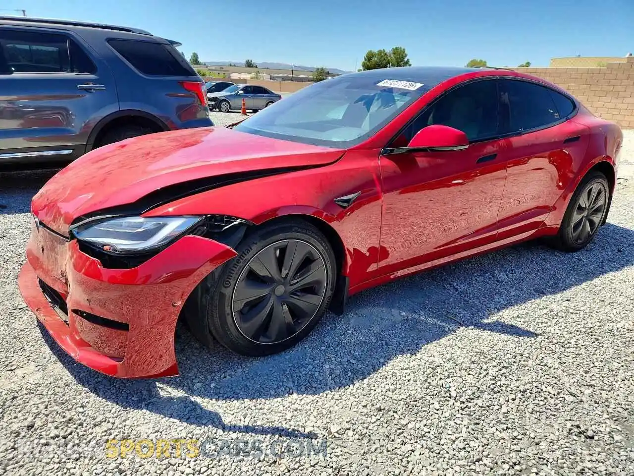 1 Photograph of a damaged car 5YJSA1E53NF467499 TESLA MODEL 3 2022
