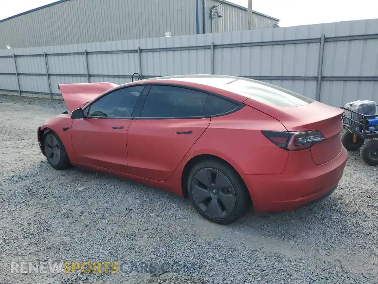 2 Photograph of a damaged car 5YJ3E1EA0PF385643 TESLA MODEL 3 2023