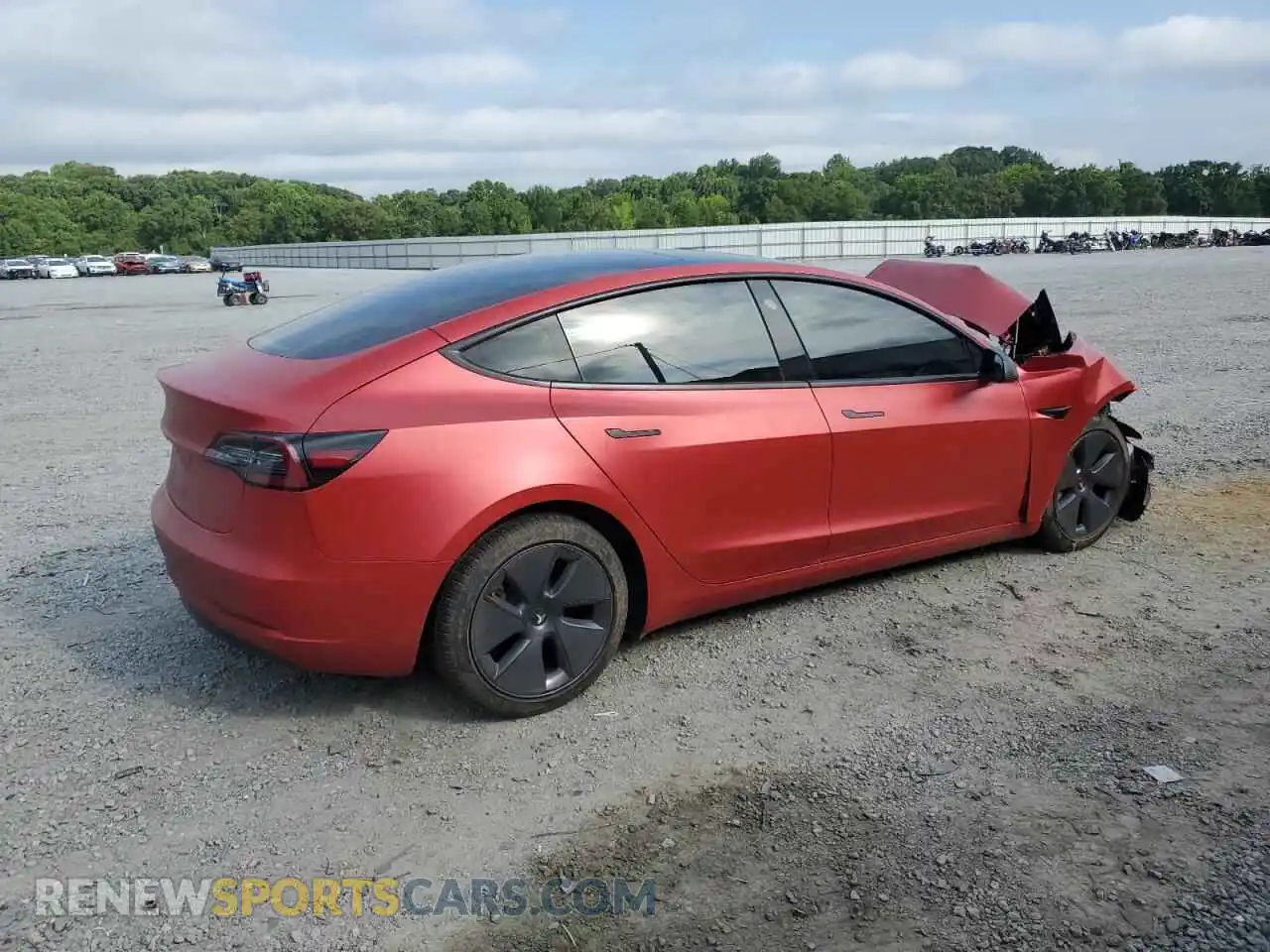 3 Photograph of a damaged car 5YJ3E1EA0PF385643 TESLA MODEL 3 2023