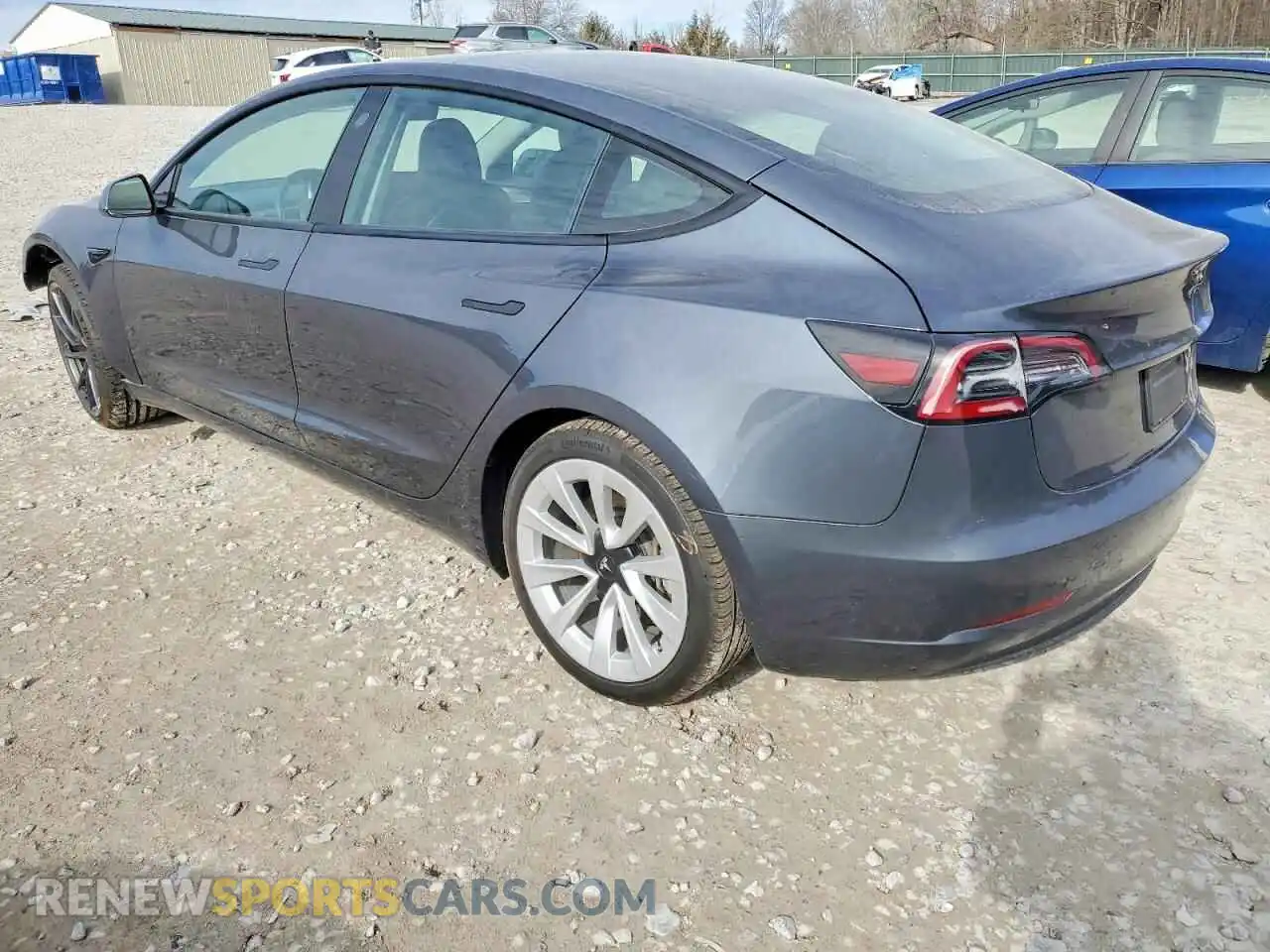 2 Photograph of a damaged car 5YJ3E1EA0PF402098 TESLA MODEL 3 2023