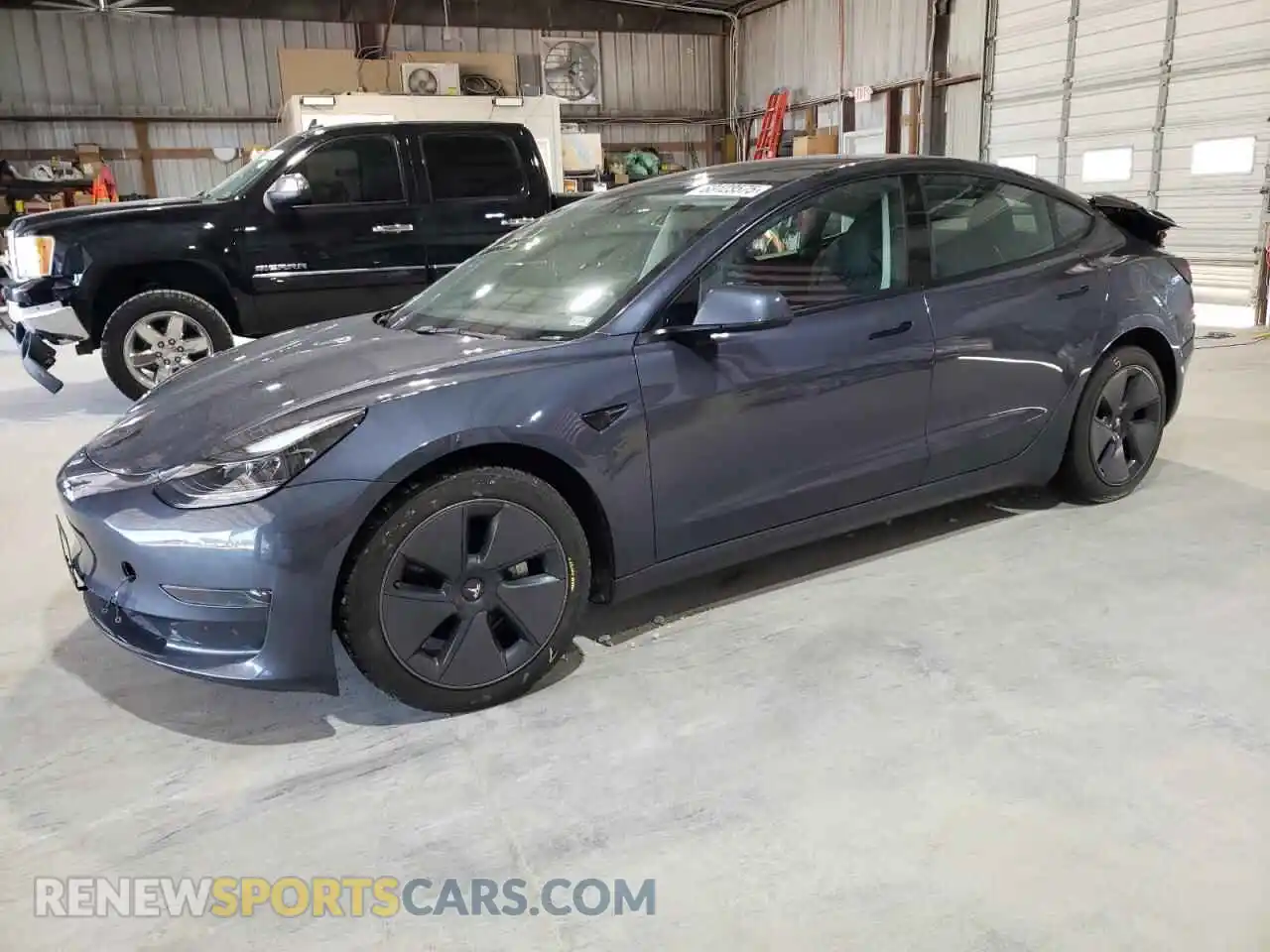 1 Photograph of a damaged car 5YJ3E1EA0PF412422 TESLA MODEL 3 2023