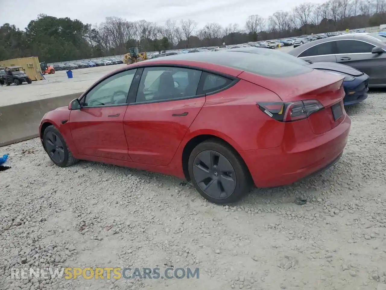 2 Photograph of a damaged car 5YJ3E1EA0PF447090 TESLA MODEL 3 2023