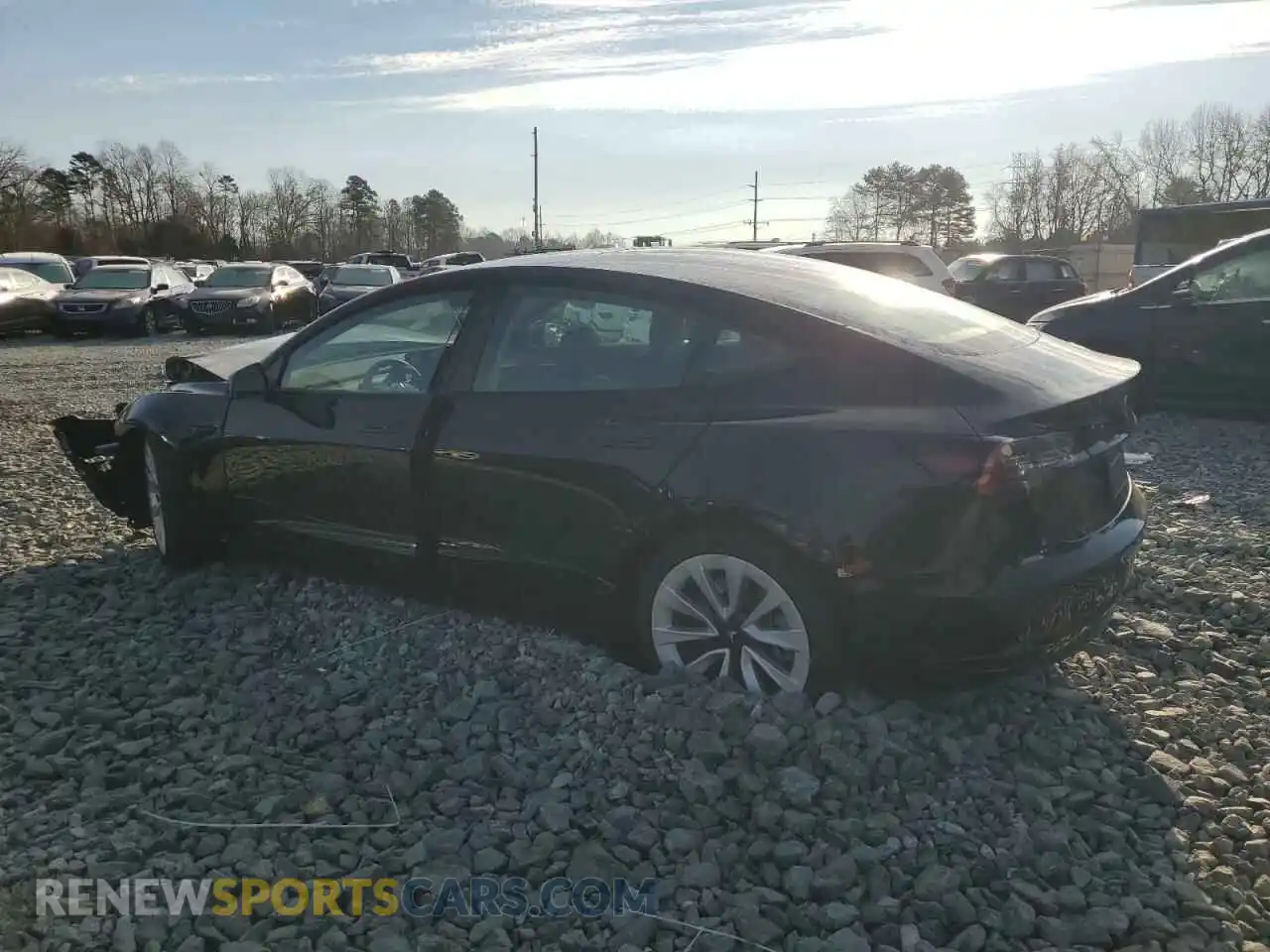 2 Photograph of a damaged car 5YJ3E1EA0PF451219 TESLA MODEL 3 2023