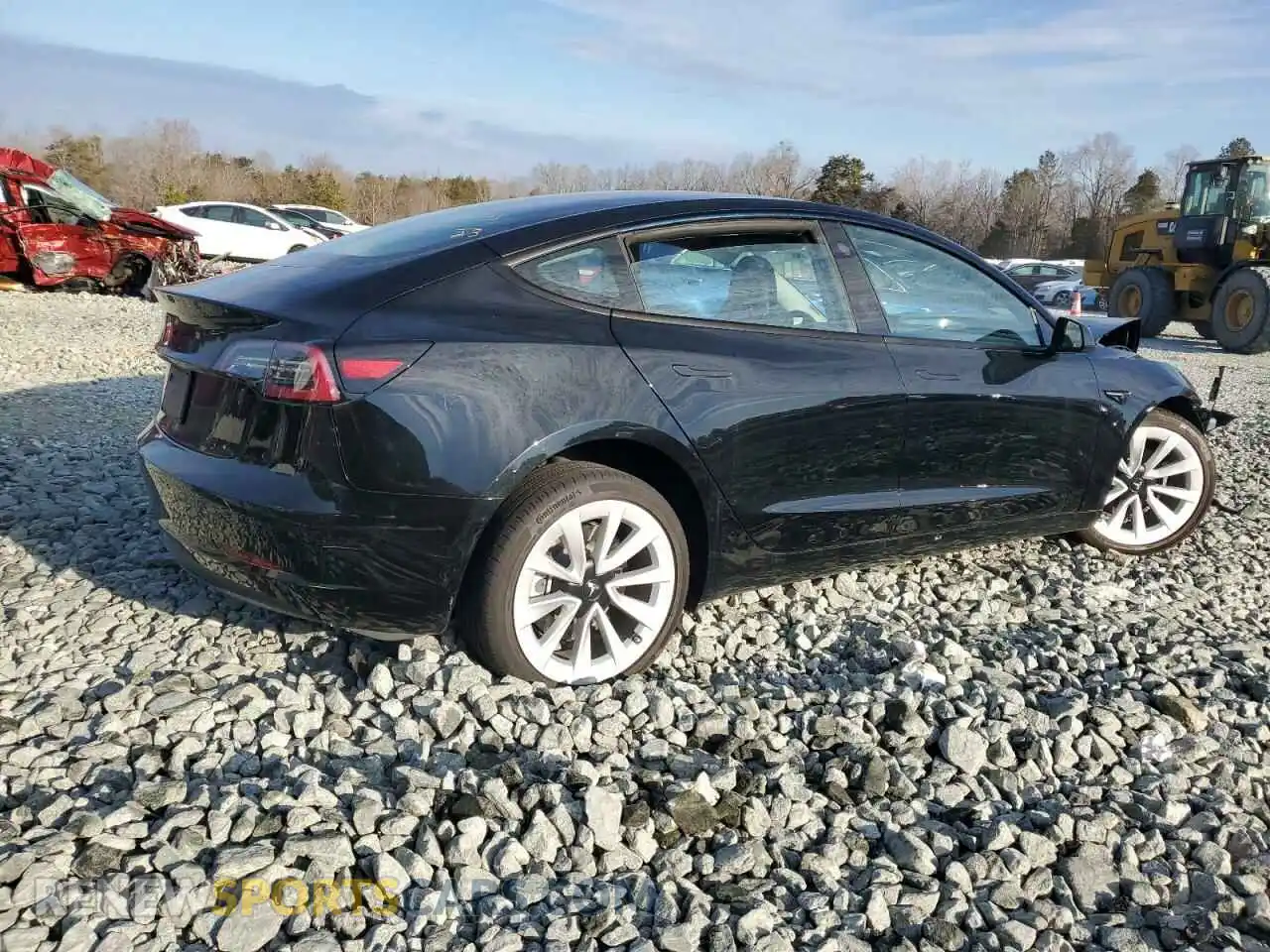 3 Photograph of a damaged car 5YJ3E1EA0PF451219 TESLA MODEL 3 2023