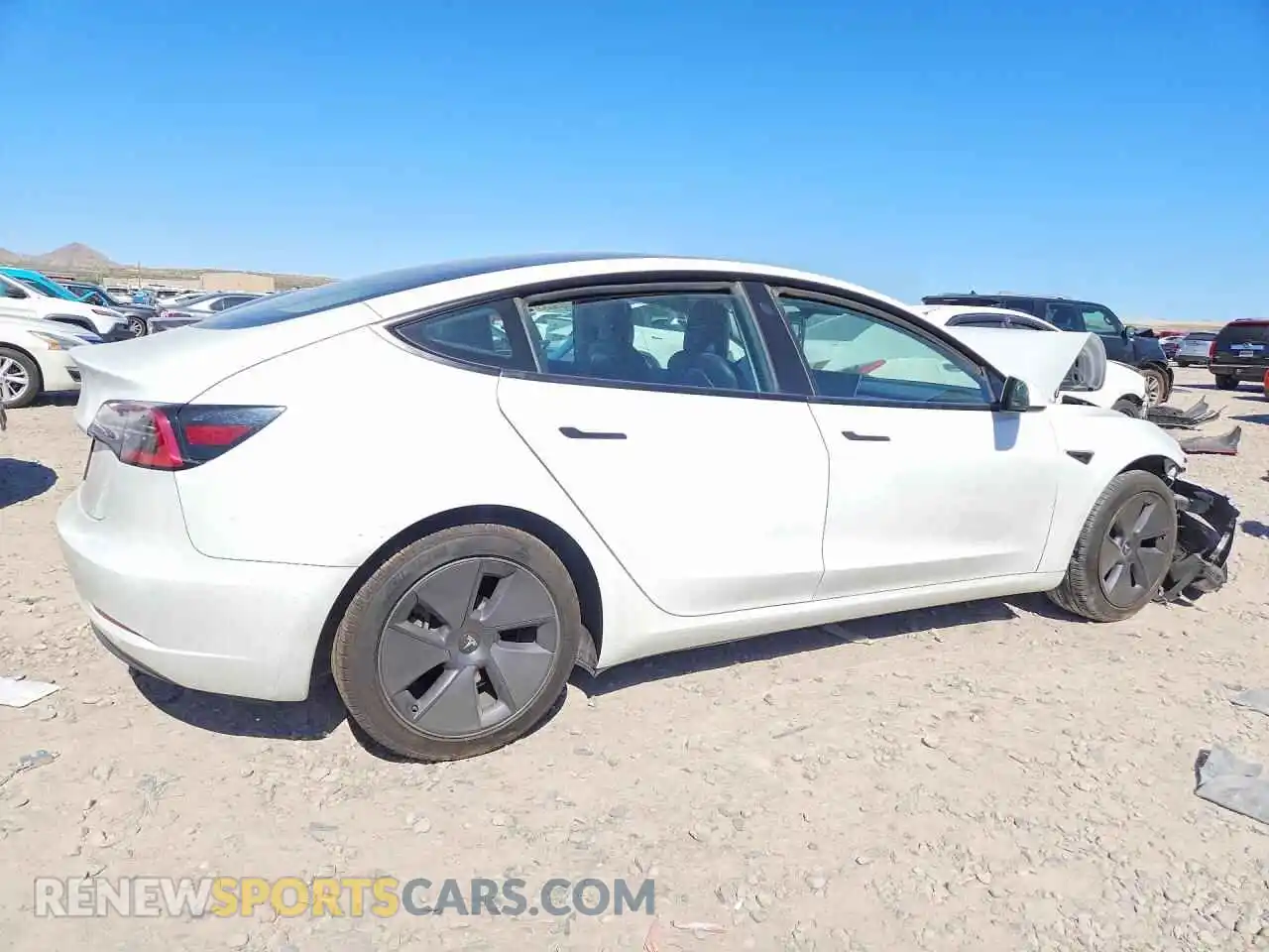 3 fotografías del automóvil dañado 5YJ3E1EA0PF468862 TESLA MODEL 3 2023