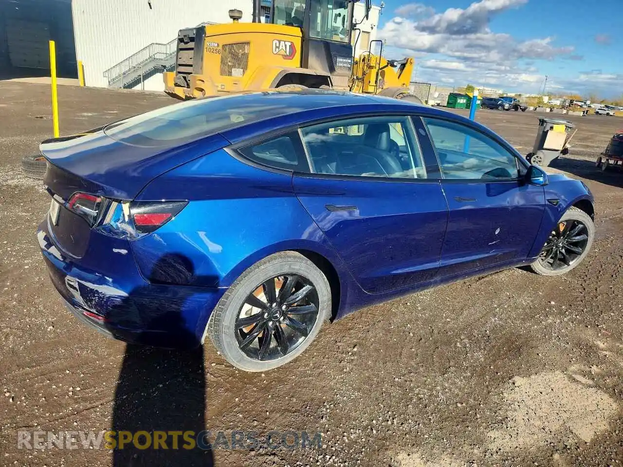 3 Photograph of a damaged car 5YJ3E1EA0PF481028 TESLA MODEL 3 2023