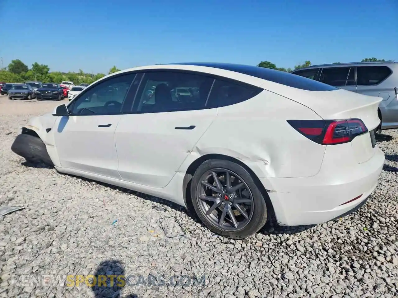 2 Фотография поврежденного автомобиля 5YJ3E1EA0PF481899 TESLA MODEL 3 2023