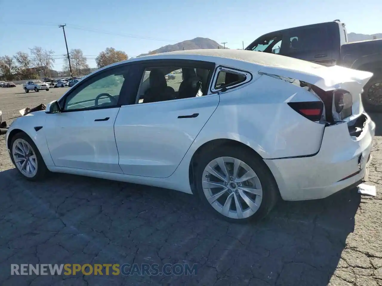 2 Photograph of a damaged car 5YJ3E1EA0PF483507 TESLA MODEL 3 2023