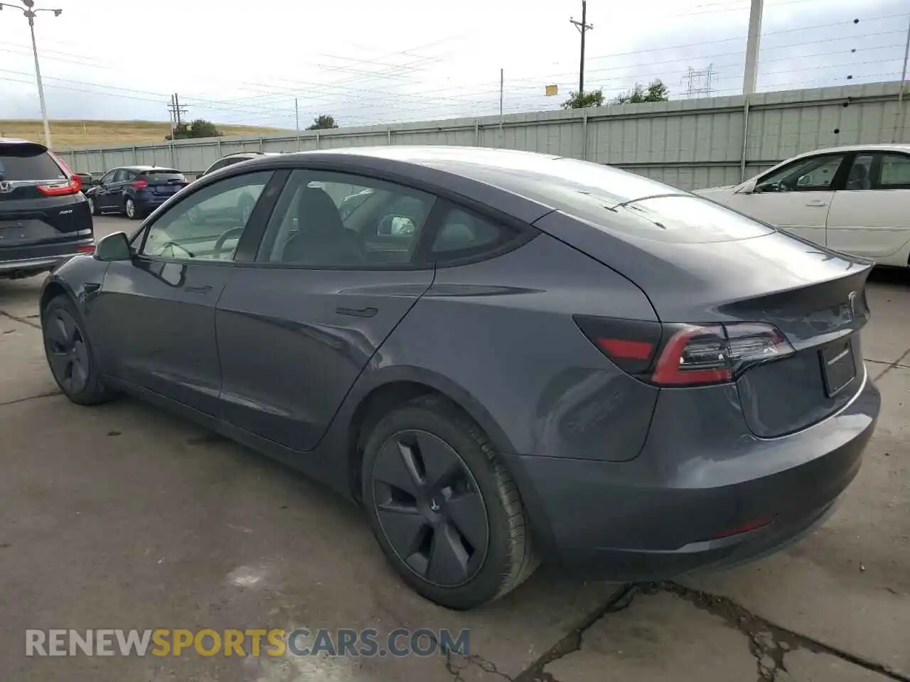 2 Photograph of a damaged car 5YJ3E1EA0PF503304 TESLA MODEL 3 2023