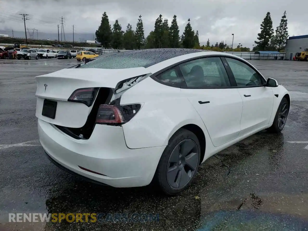 3 Photograph of a damaged car 5YJ3E1EA0PF556715 TESLA MODEL 3 2023