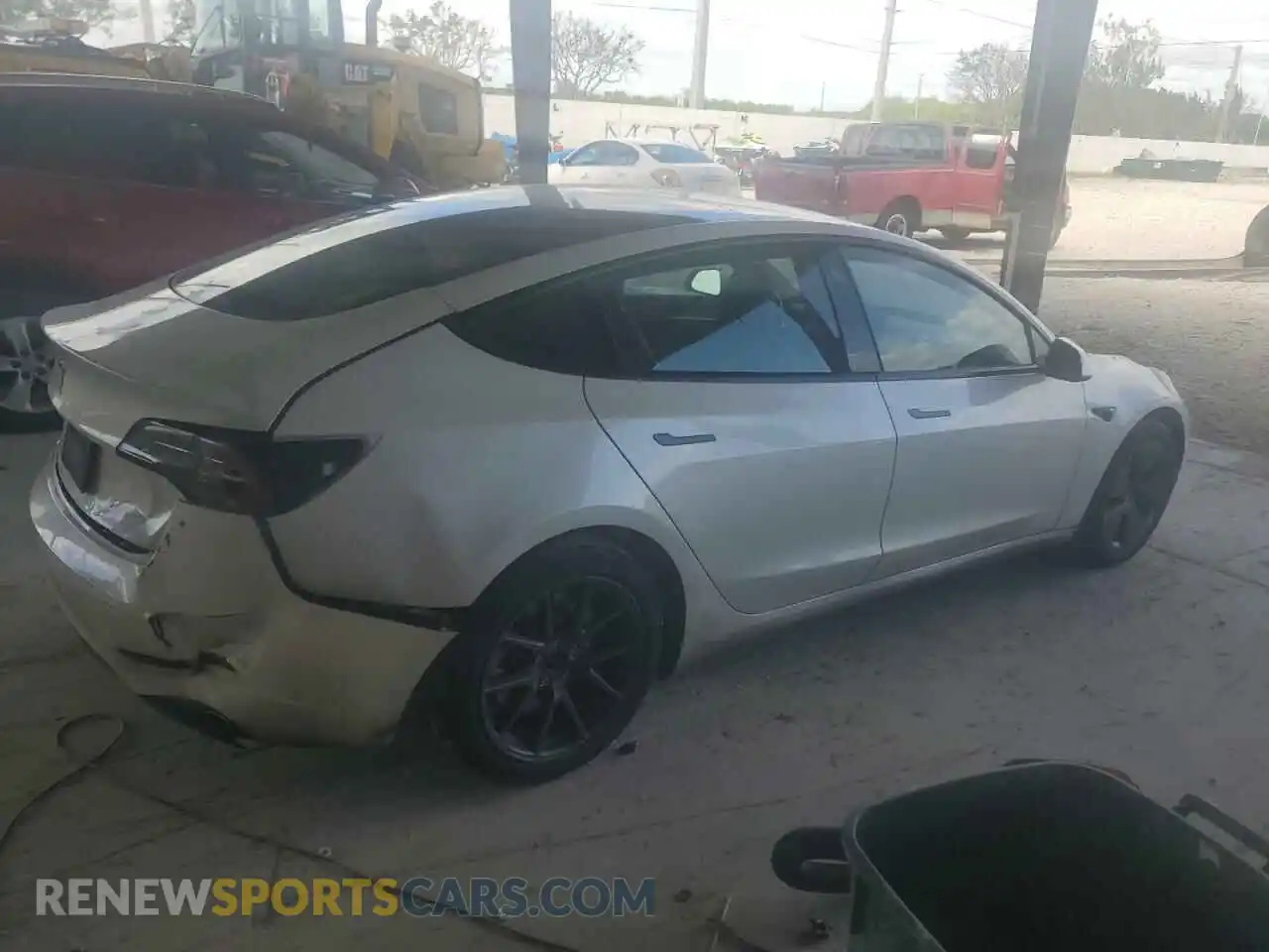 3 Photograph of a damaged car 5YJ3E1EA0PF560568 TESLA MODEL 3 2023