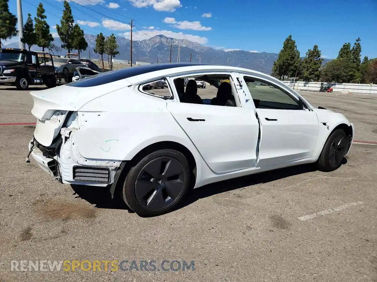3 Photograph of a damaged car 5YJ3E1EA0PF579802 TESLA MODEL 3 2023
