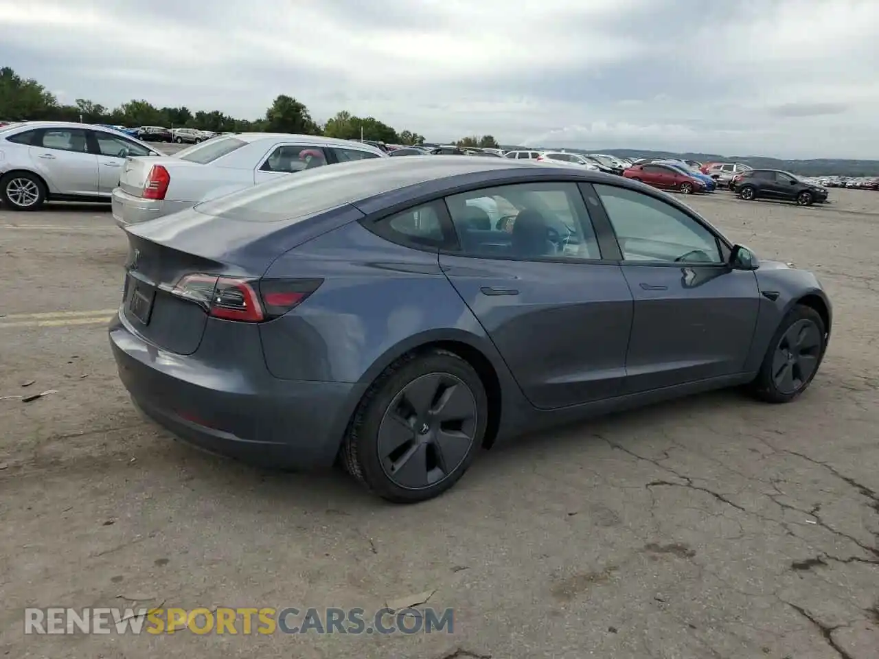 3 Photograph of a damaged car 5YJ3E1EA0PF613267 TESLA MODEL 3 2023