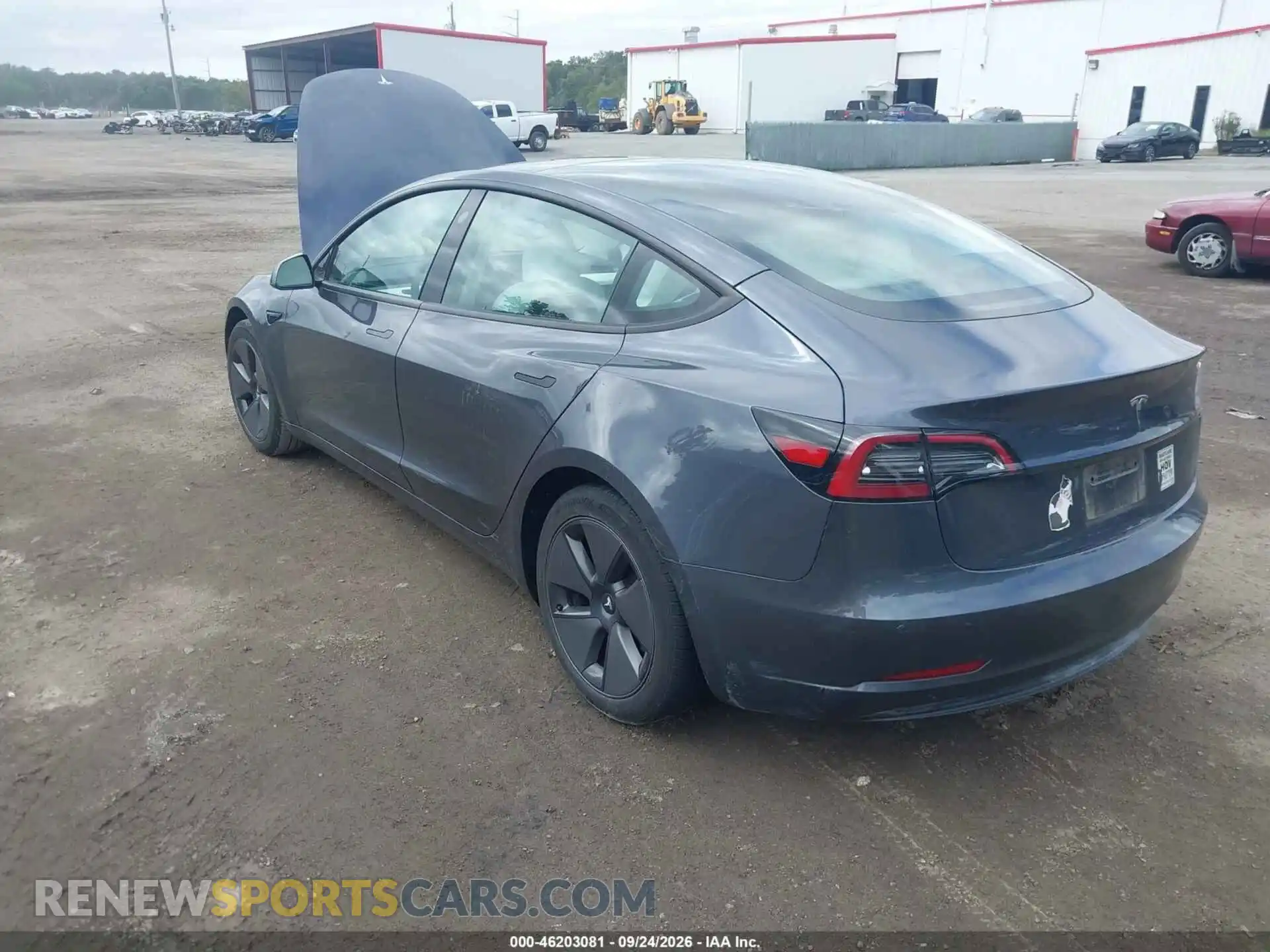 3 fotografías del automóvil dañado 5YJ3E1EA0PF622650 TESLA MODEL 3 2023