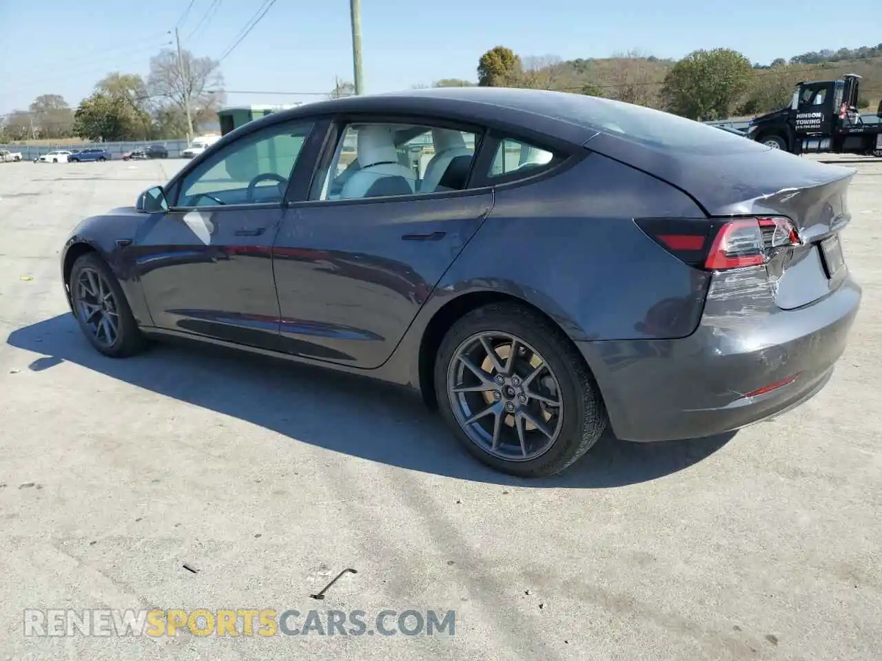 2 Photograph of a damaged car 5YJ3E1EA0PF644454 TESLA MODEL 3 2023