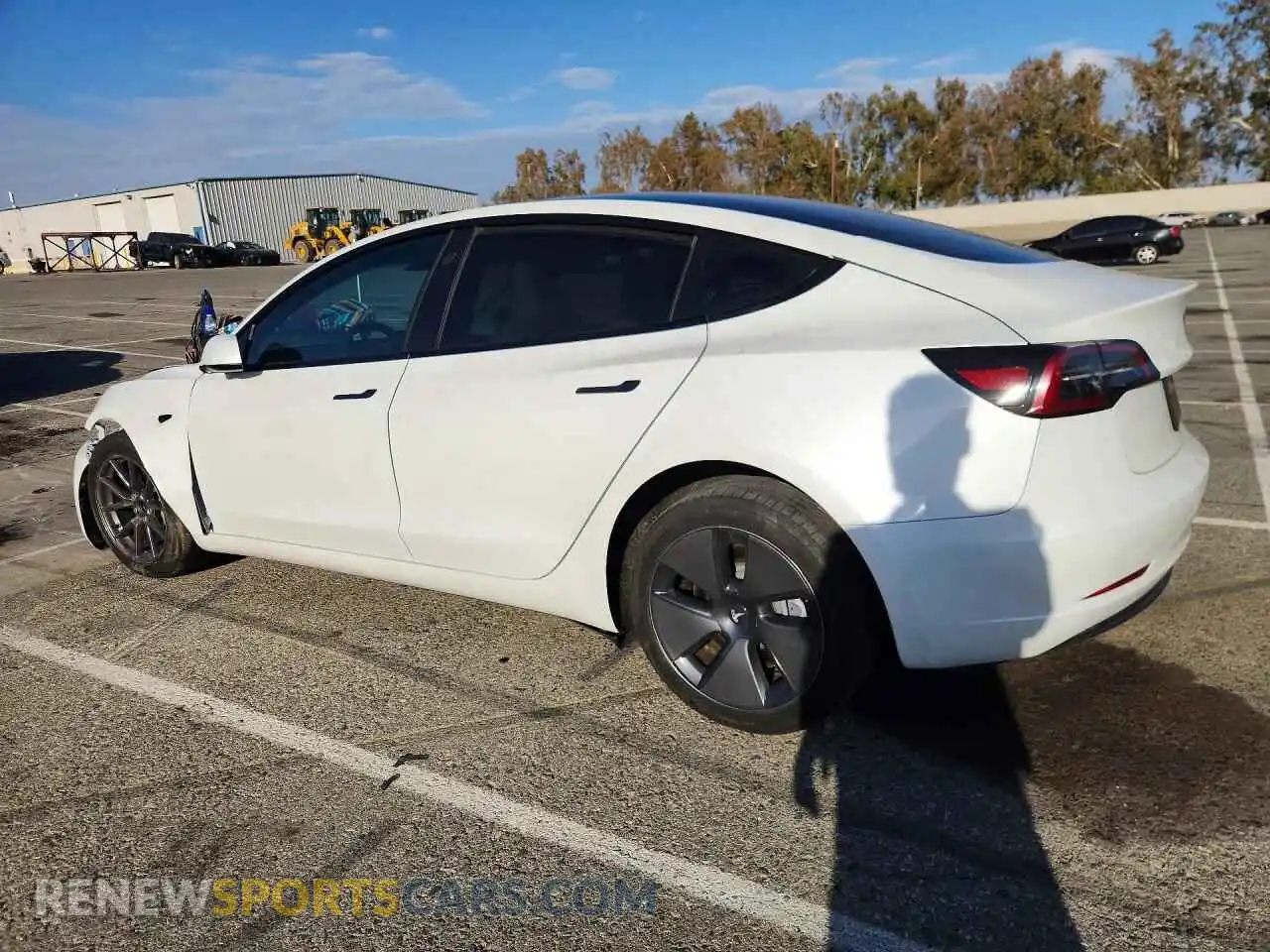 2 Photograph of a damaged car 5YJ3E1EA0PF647385 TESLA MODEL 3 2023