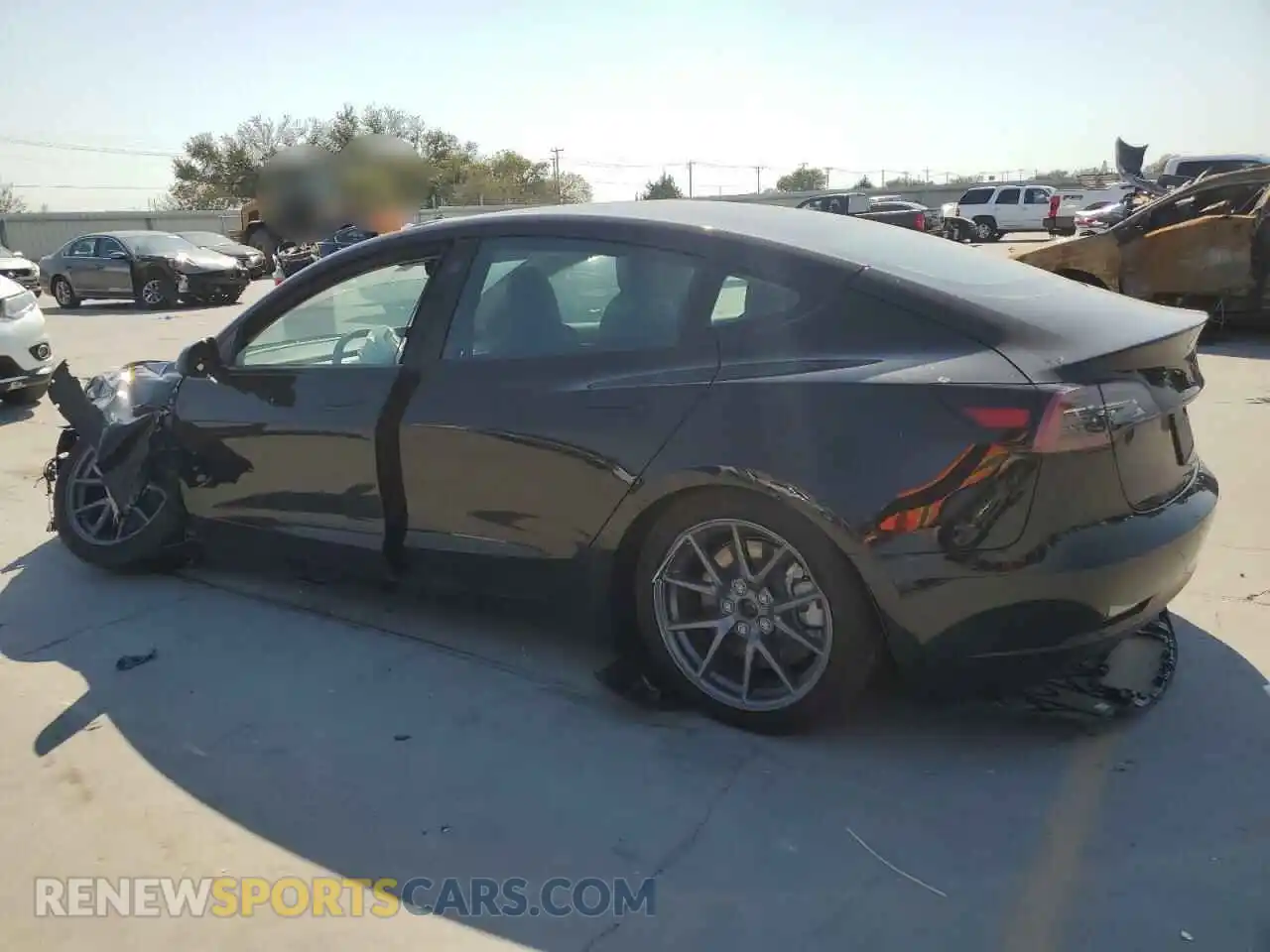 2 Photograph of a damaged car 5YJ3E1EA0PF658760 TESLA MODEL 3 2023
