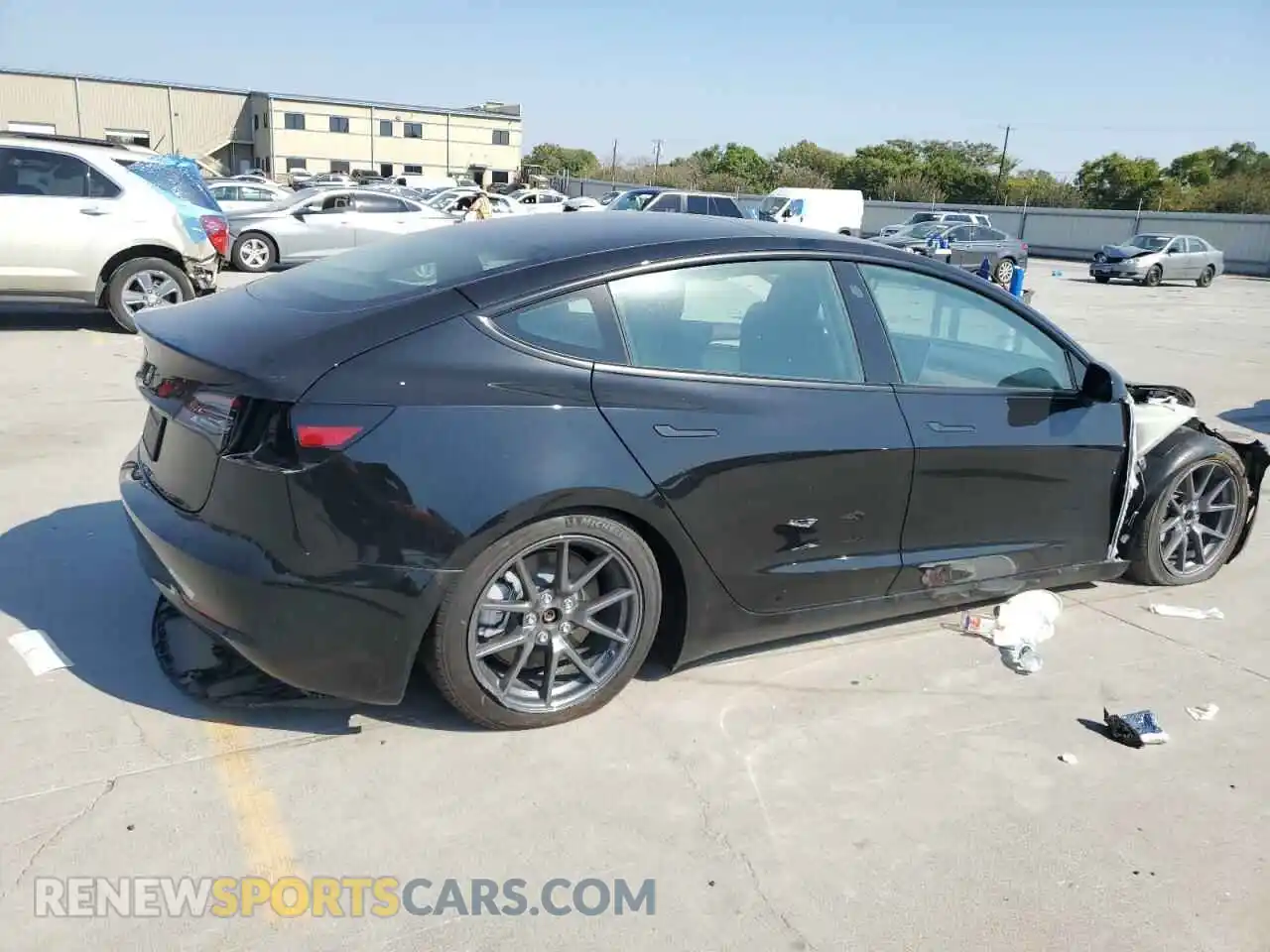 3 Photograph of a damaged car 5YJ3E1EA0PF658760 TESLA MODEL 3 2023