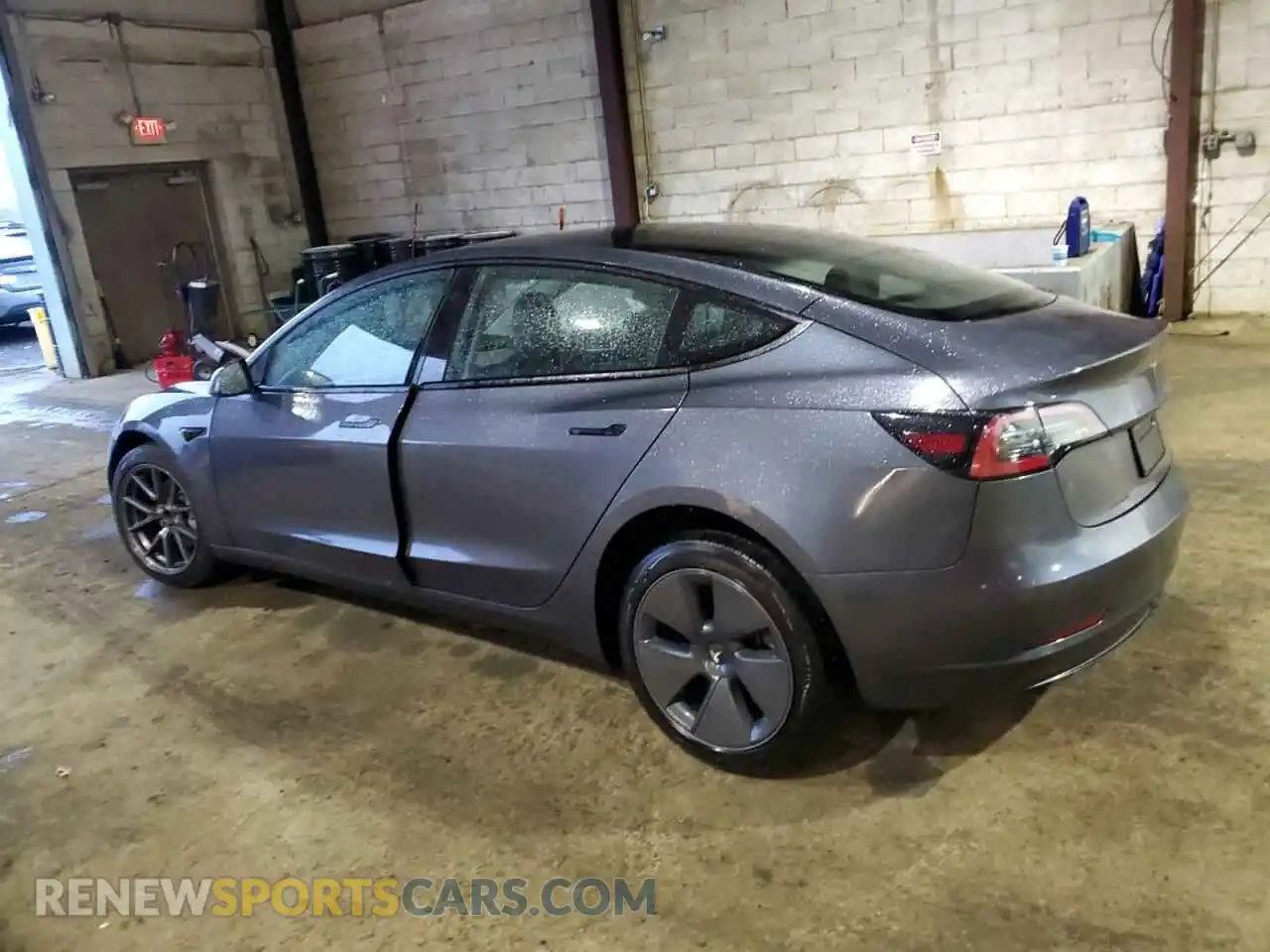 2 Photograph of a damaged car 5YJ3E1EA0PF663778 TESLA MODEL 3 2023