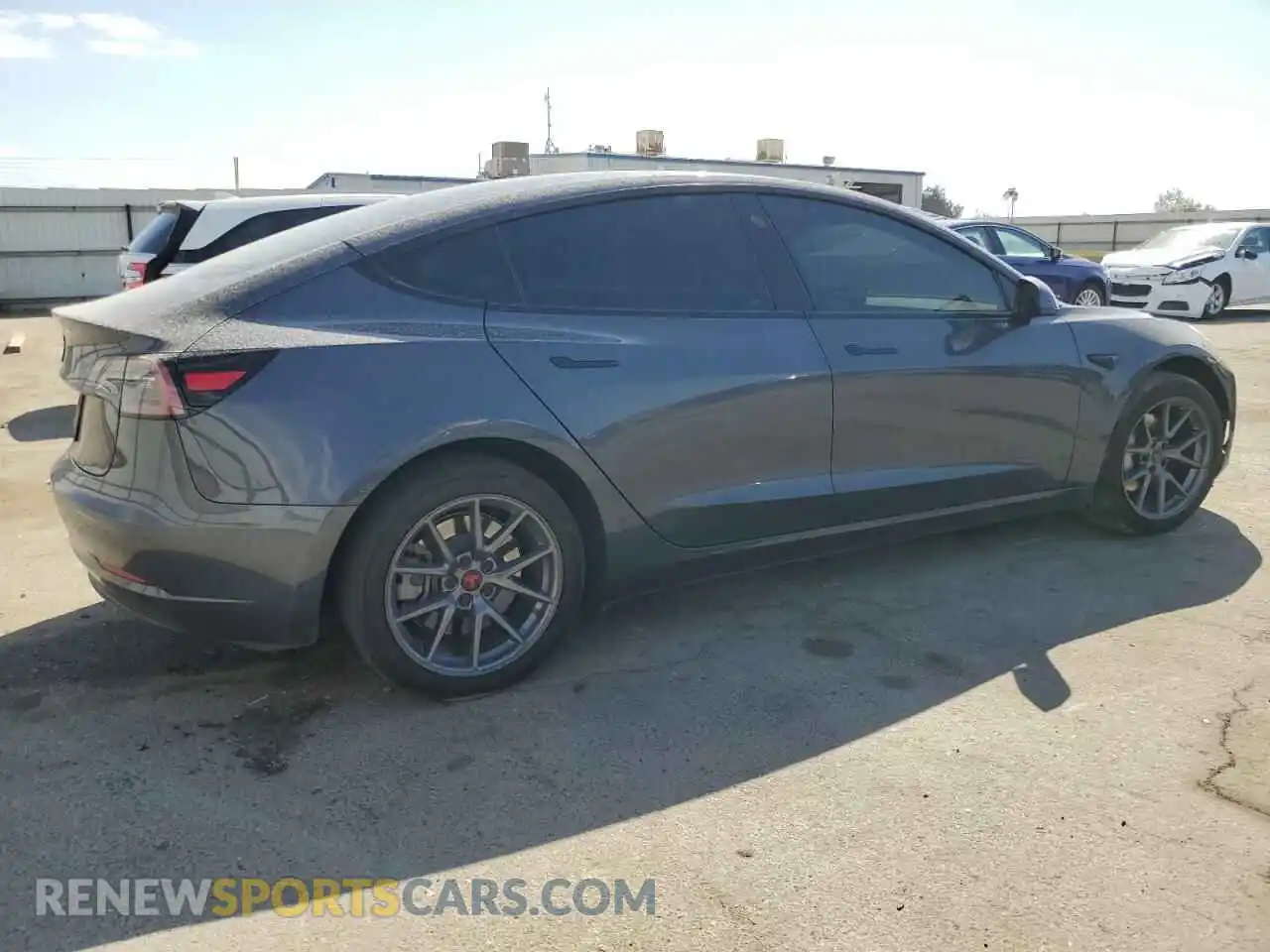 3 Photograph of a damaged car 5YJ3E1EA0PF687367 TESLA MODEL 3 2023