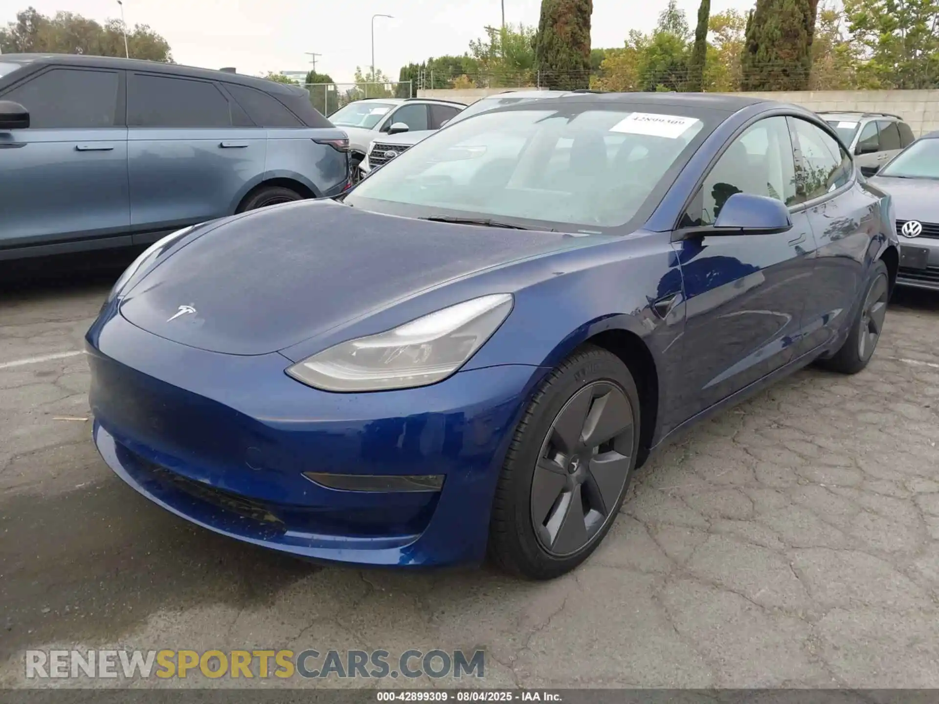 2 Photograph of a damaged car 5YJ3E1EA0PF709075 TESLA MODEL 3 2023
