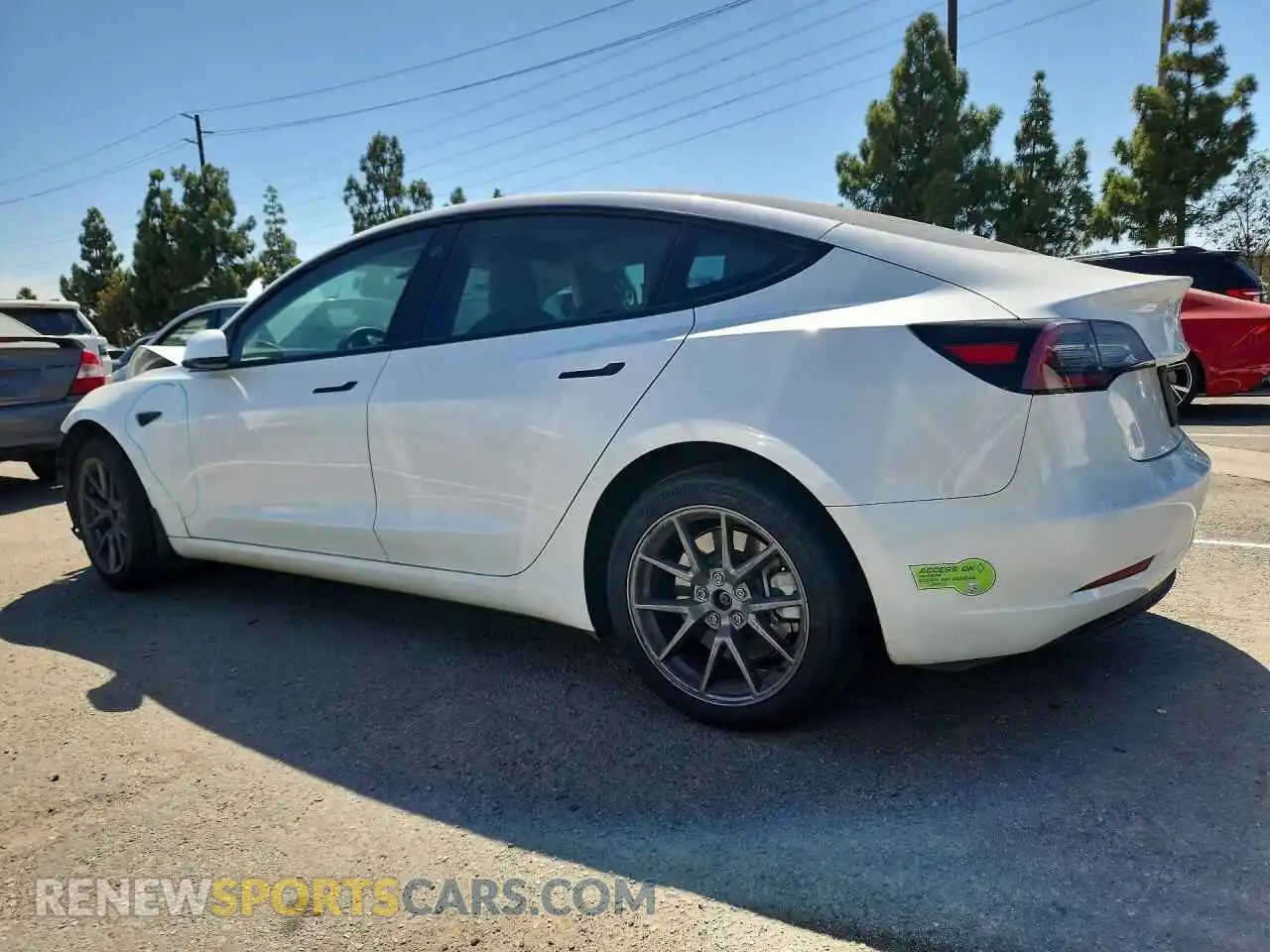 2 Photograph of a damaged car 5YJ3E1EA1PF413904 TESLA MODEL 3 2023