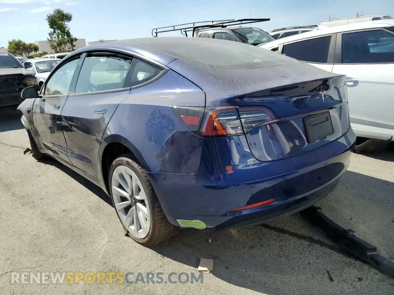 2 Photograph of a damaged car 5YJ3E1EA1PF430587 TESLA MODEL 3 2023