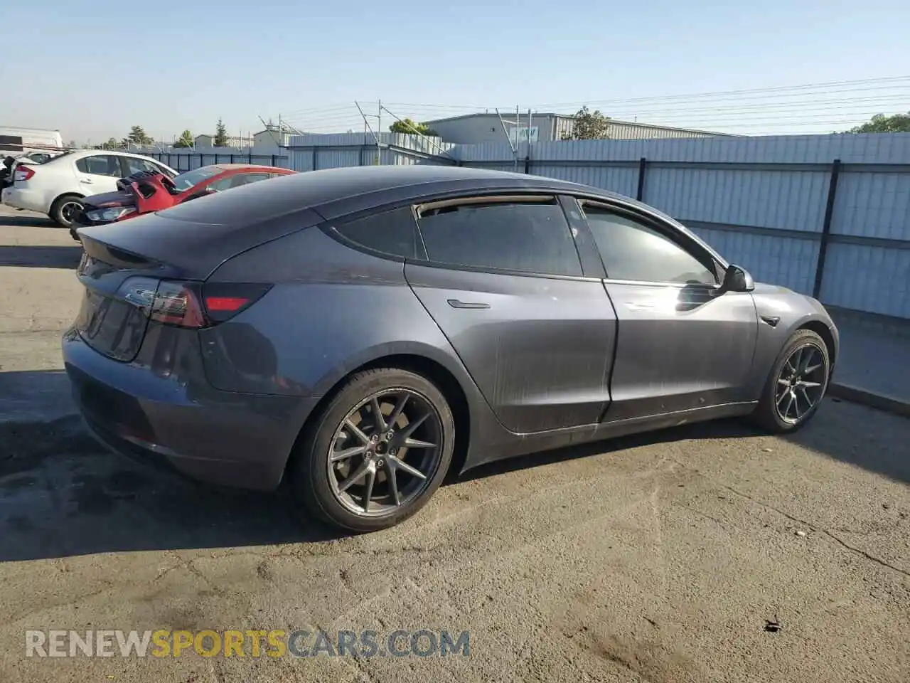 3 Photograph of a damaged car 5YJ3E1EA1PF436020 TESLA MODEL 3 2023