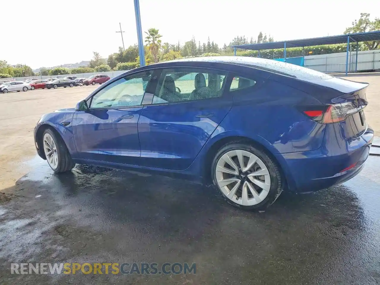 2 Photograph of a damaged car 5YJ3E1EA1PF447129 TESLA MODEL 3 2023