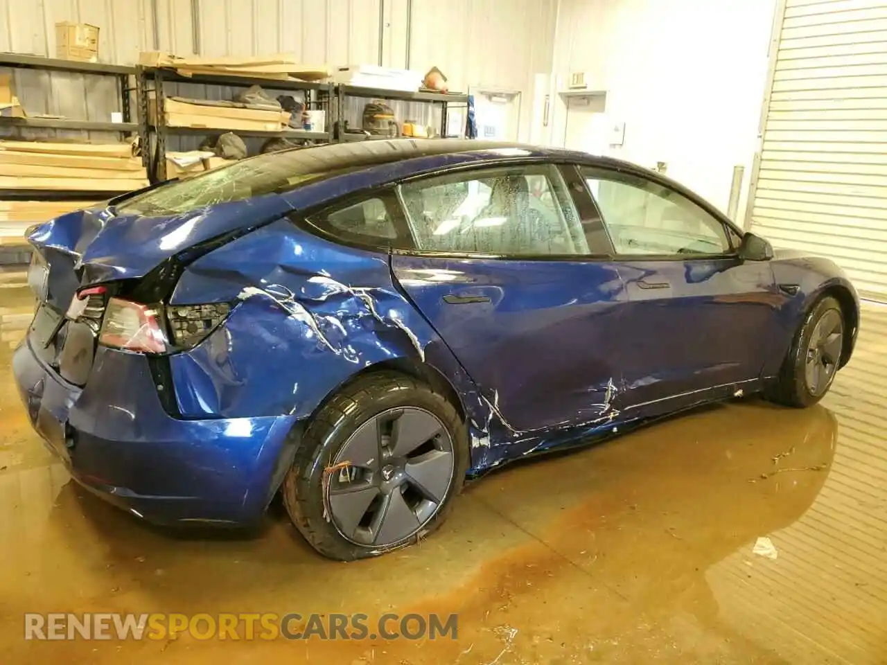 3 Photograph of a damaged car 5YJ3E1EA1PF447342 TESLA MODEL 3 2023