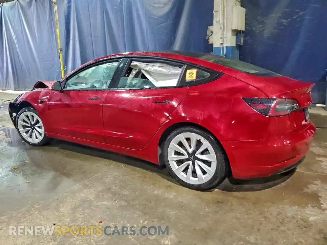 2 Фотография поврежденного автомобиля 5YJ3E1EA1PF448815 TESLA MODEL 3 2023
