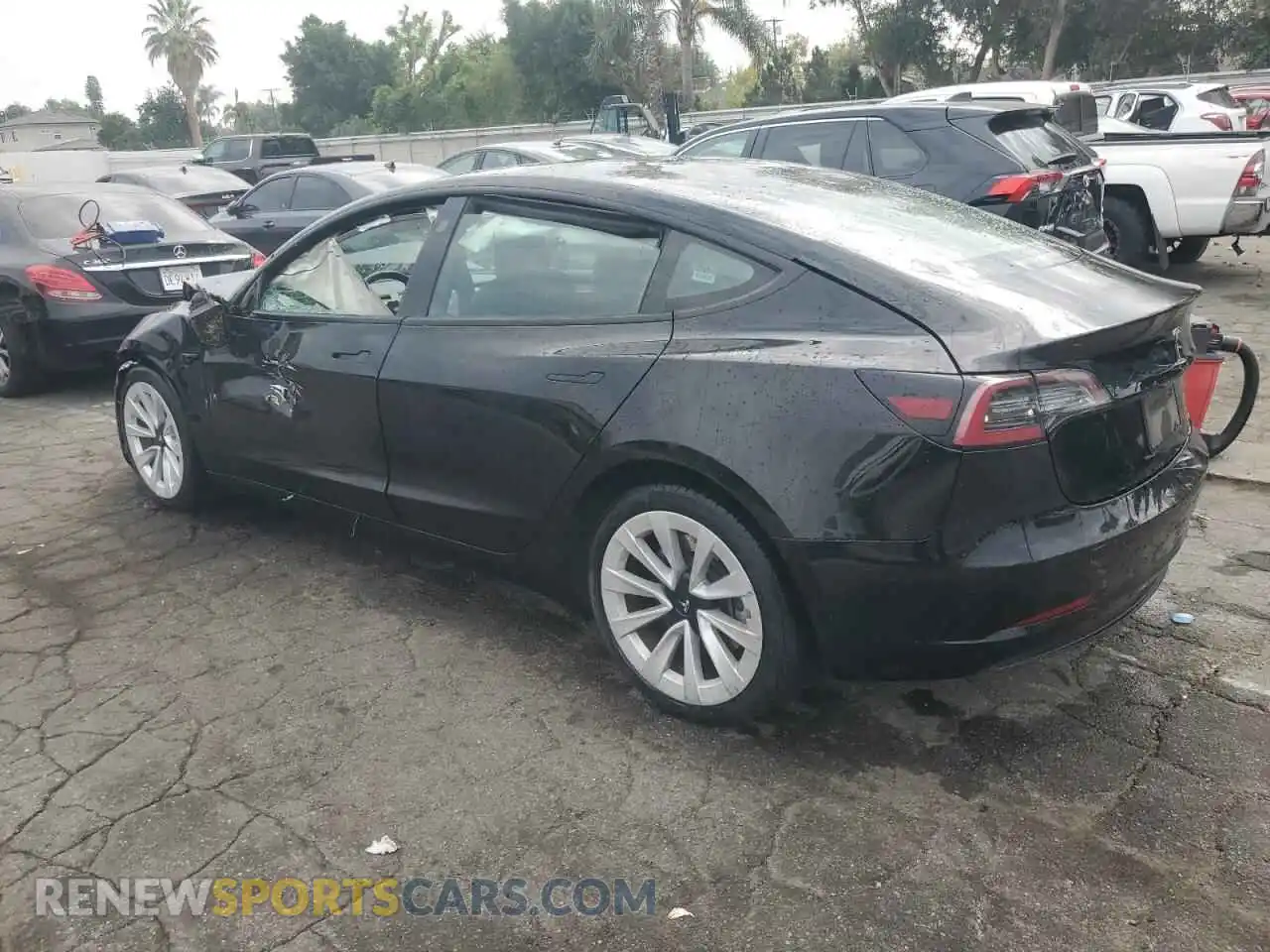 2 Photograph of a damaged car 5YJ3E1EA1PF450841 TESLA MODEL 3 2023