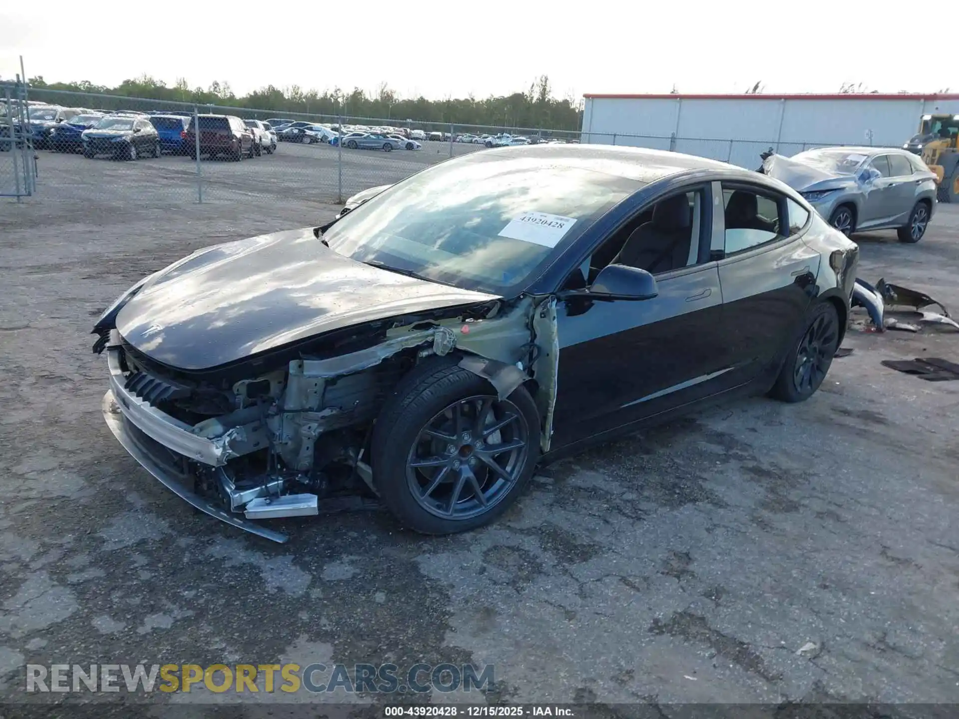 2 Photograph of a damaged car 5YJ3E1EA1PF452573 TESLA MODEL 3 2023