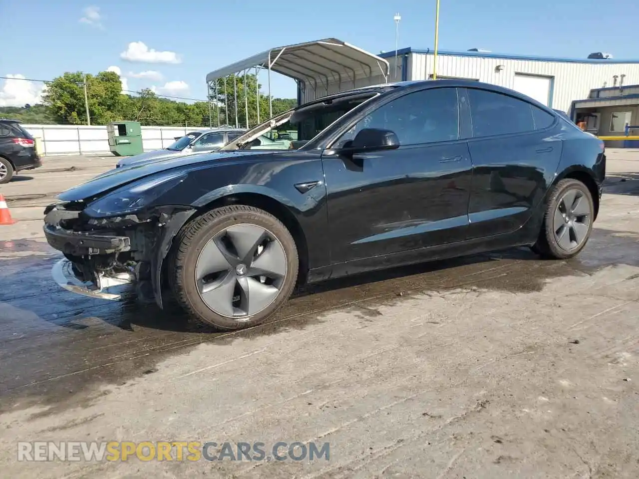 1 Photograph of a damaged car 5YJ3E1EA1PF458230 TESLA MODEL 3 2023