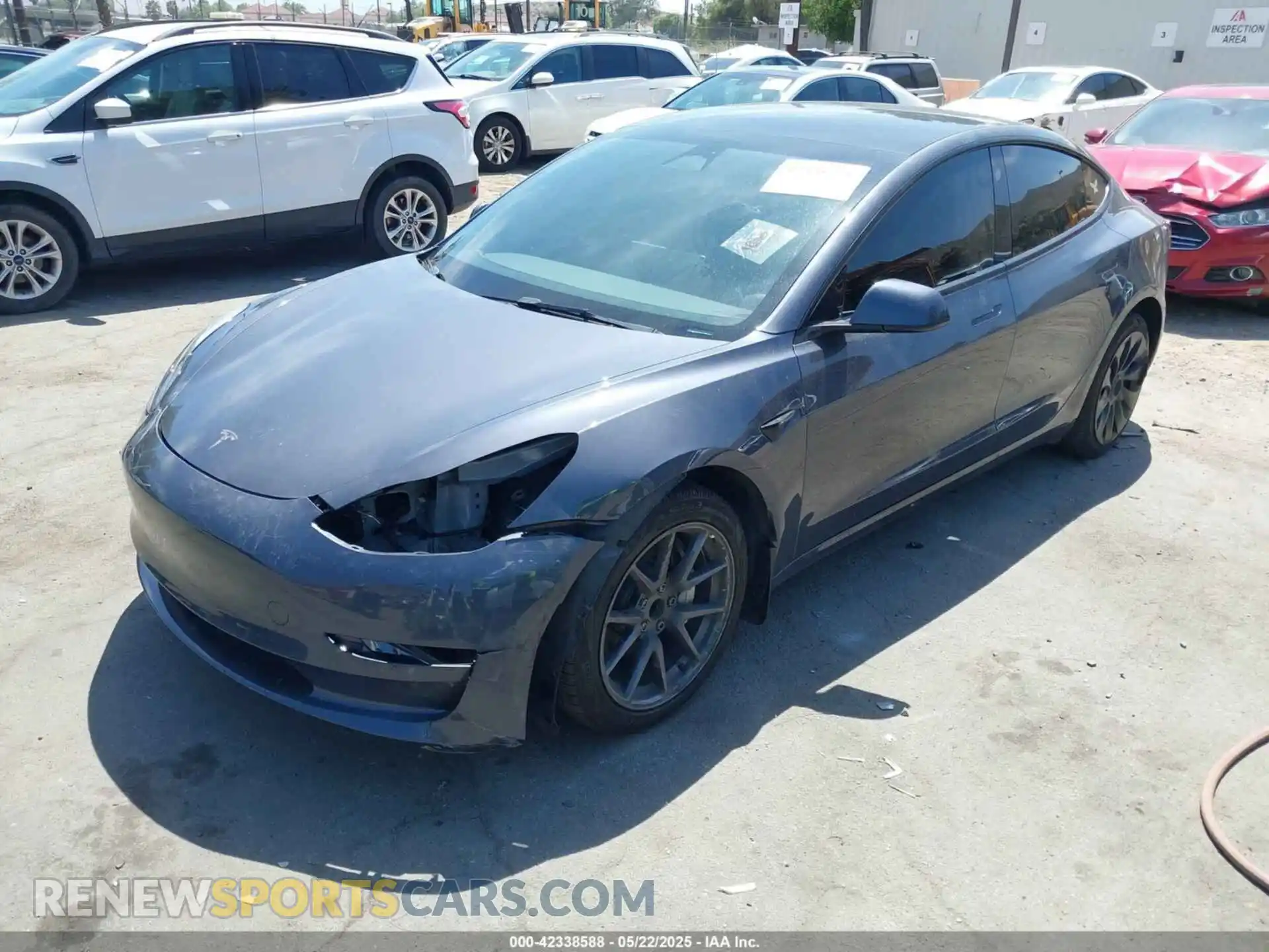 2 Photograph of a damaged car 5YJ3E1EA1PF464013 TESLA MODEL 3 2023