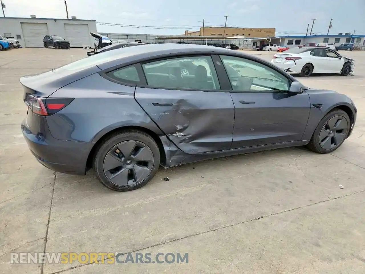3 Photograph of a damaged car 5YJ3E1EA1PF468627 TESLA MODEL 3 2023