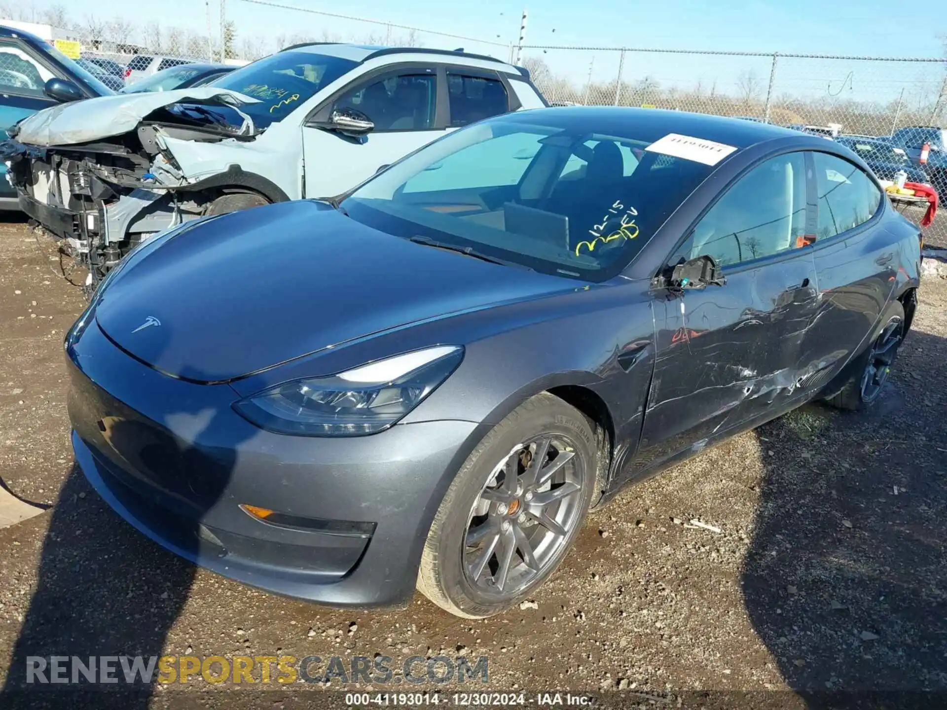 2 Photograph of a damaged car 5YJ3E1EA1PF485573 TESLA MODEL 3 2023