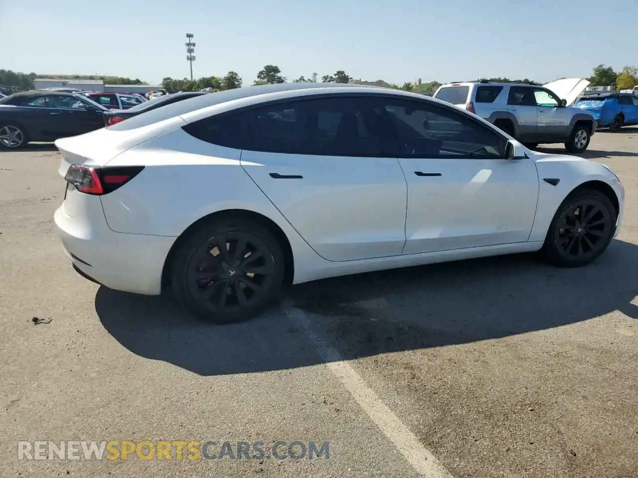 3 Photograph of a damaged car 5YJ3E1EA1PF493477 TESLA MODEL 3 2023