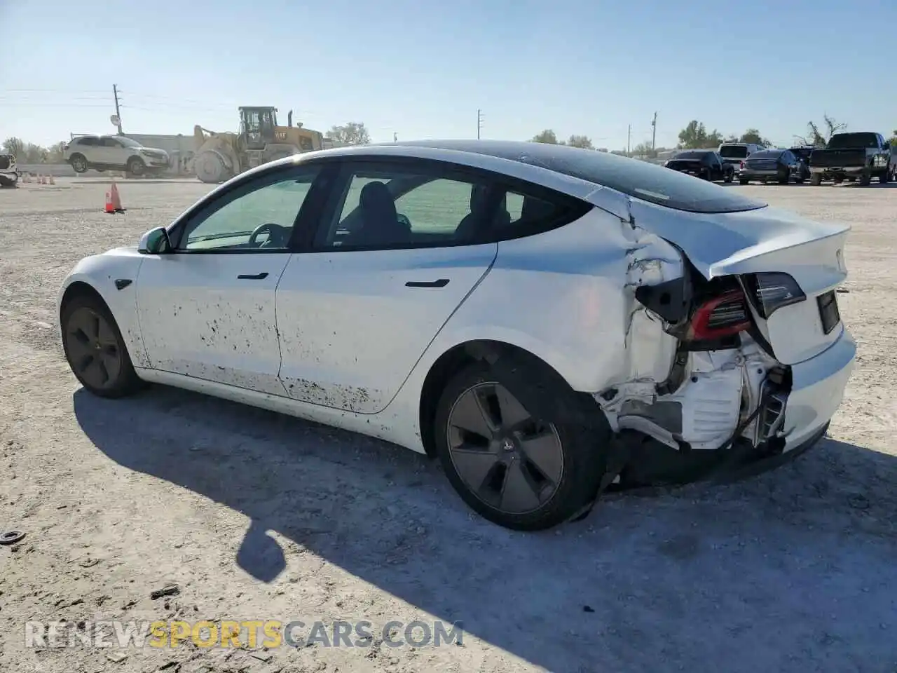 2 Photograph of a damaged car 5YJ3E1EA1PF506972 TESLA MODEL 3 2023