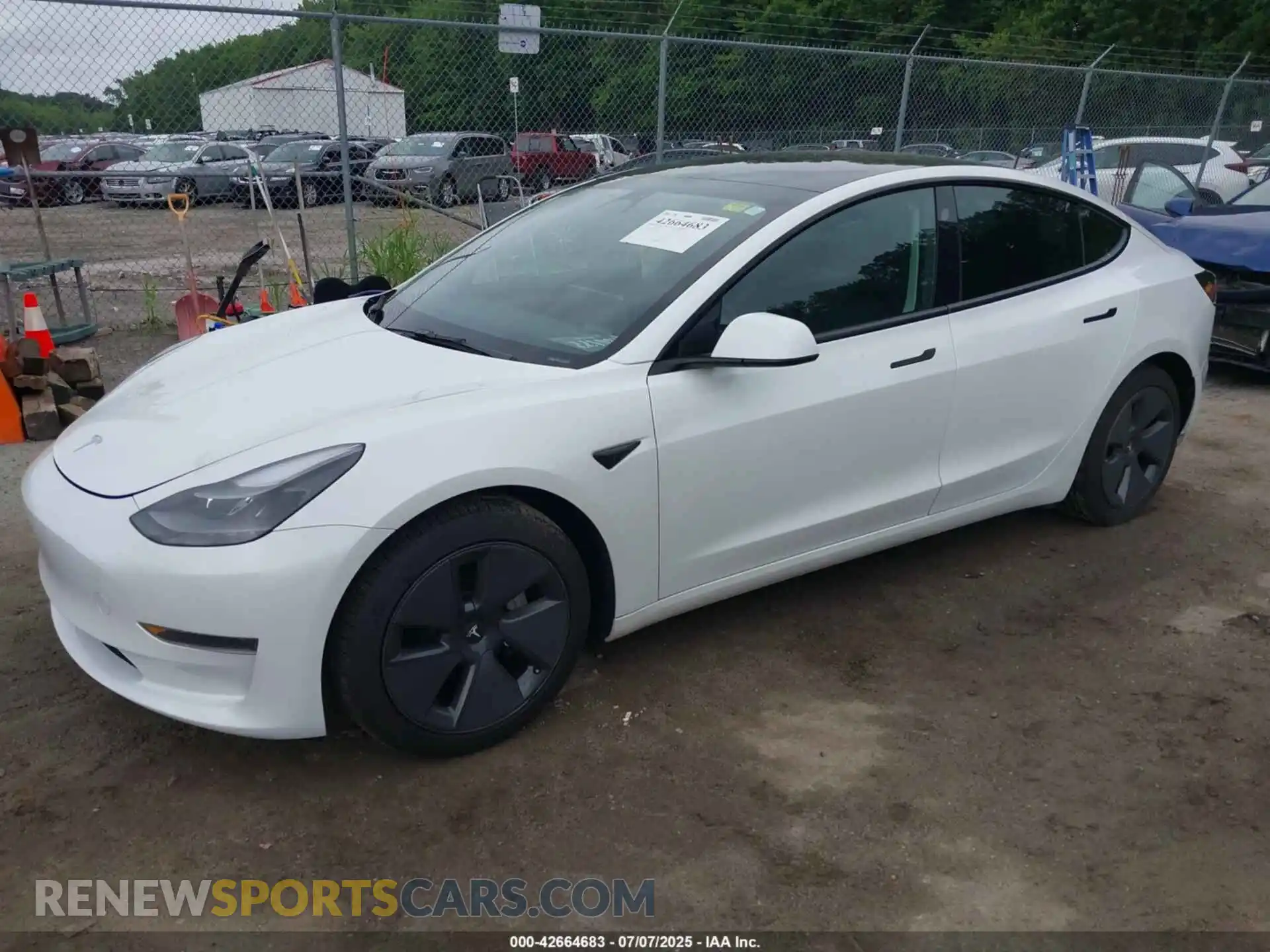 2 Photograph of a damaged car 5YJ3E1EA1PF509192 TESLA MODEL 3 2023