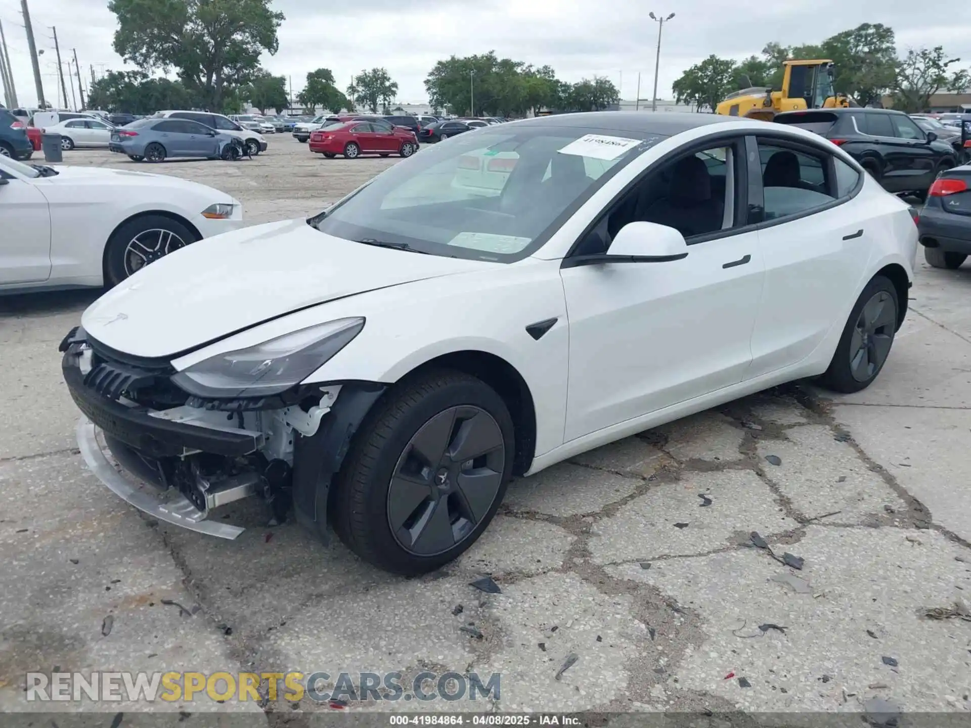 2 Photograph of a damaged car 5YJ3E1EA1PF511007 TESLA MODEL 3 2023