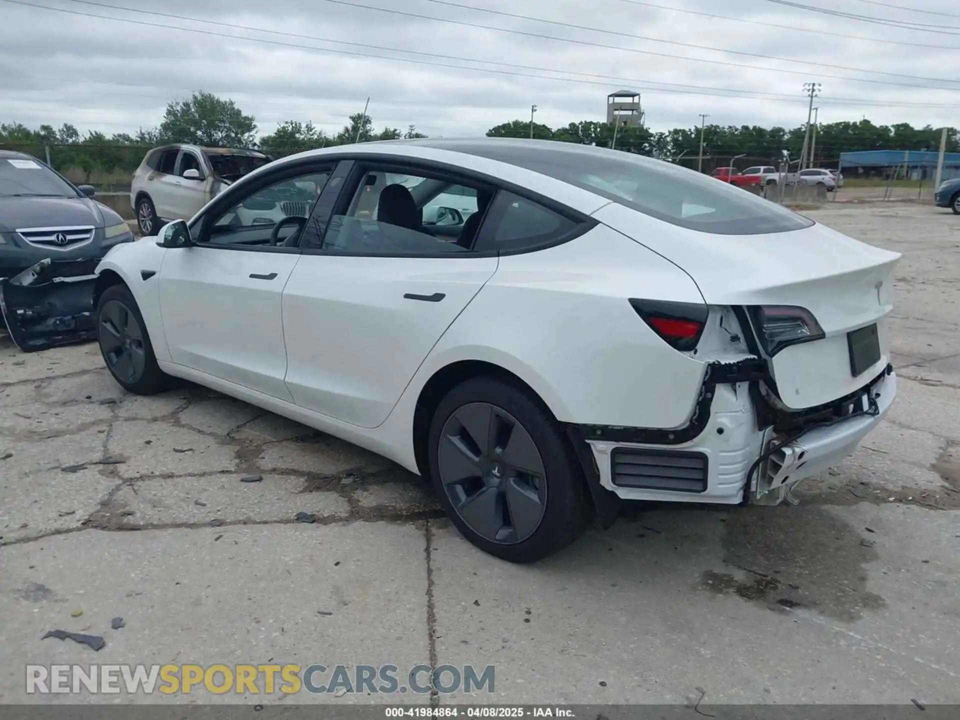 3 Photograph of a damaged car 5YJ3E1EA1PF511007 TESLA MODEL 3 2023