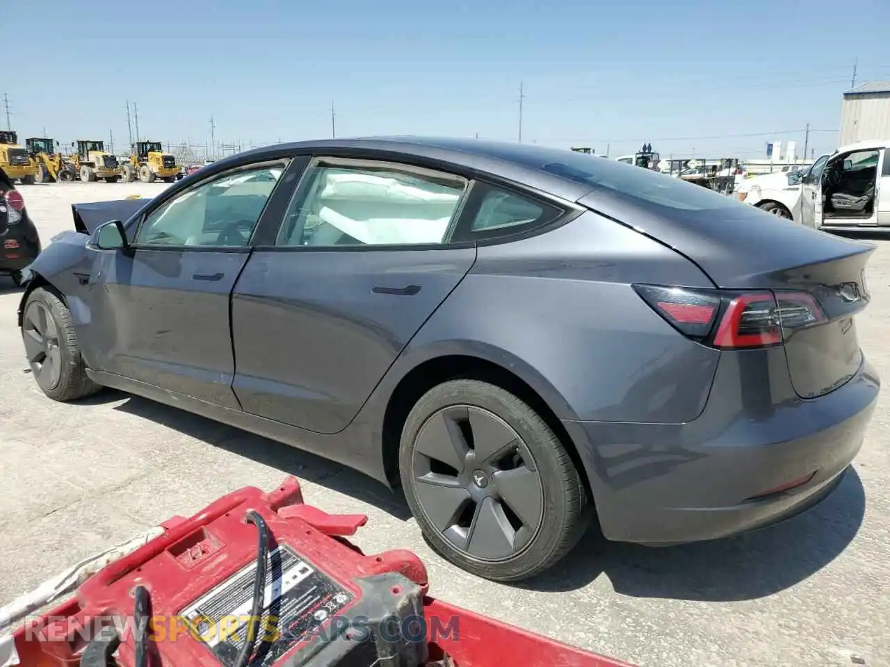 2 Photograph of a damaged car 5YJ3E1EA1PF516787 TESLA MODEL 3 2023