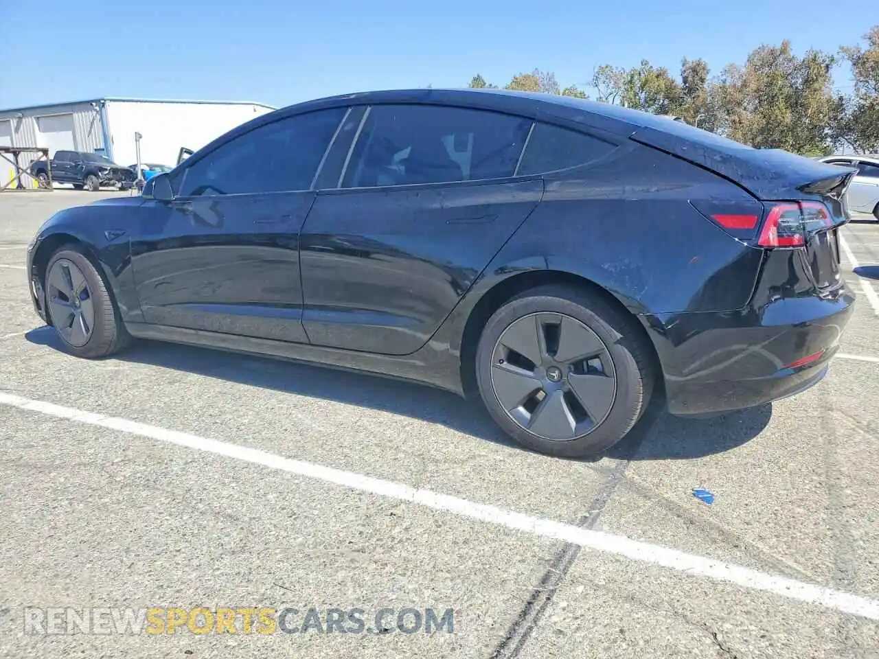 2 Photograph of a damaged car 5YJ3E1EA1PF556951 TESLA MODEL 3 2023