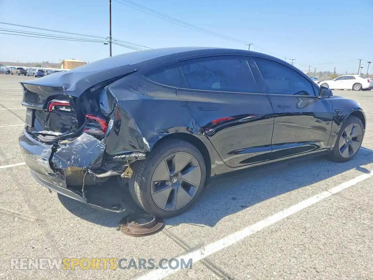 3 Photograph of a damaged car 5YJ3E1EA1PF556951 TESLA MODEL 3 2023